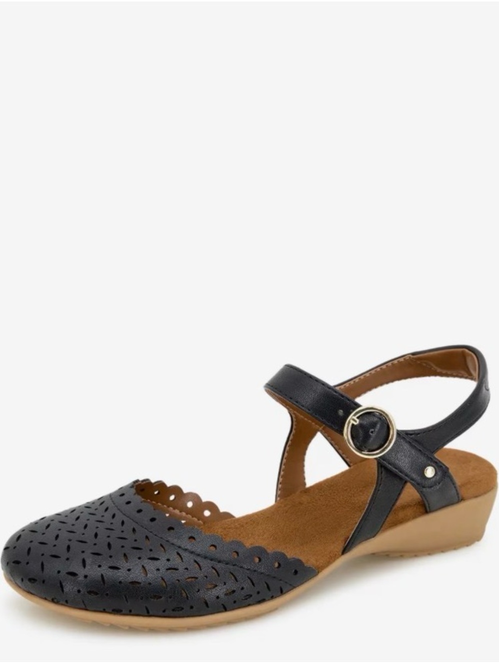 JBU Vinya Wedge Sandal Black